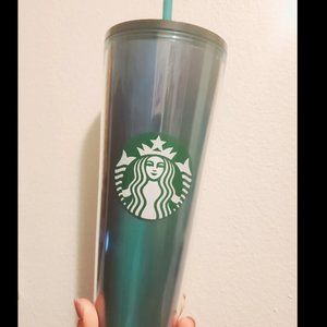 Starbucks Venti Multi-Colored Aryclic Tumbler